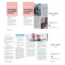 Load image into Gallery viewer, Comparing RRSPs and TFSAs - Print-Ready Leaflet &amp; Digital Brochure