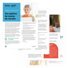 Load image into Gallery viewer, Options for Your Retirement Income - Print-Ready Booklet &amp; Digital Brochure